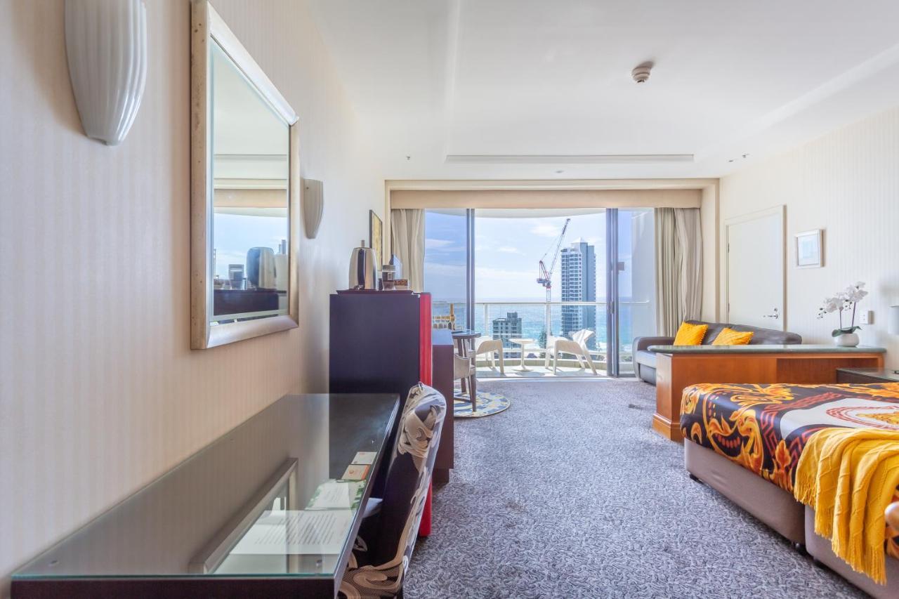 Luxury Privately Owned Ocean View Studio Apartments At O4Ks Gold Tower Gold Coast Exterior foto